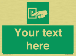 Custom Light Switch Sign